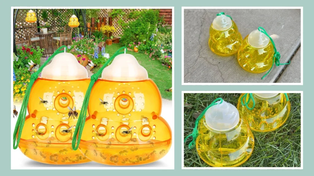 Pestvanish Outdoor Wasp Trap – Effective, Non-Toxic & Reusable