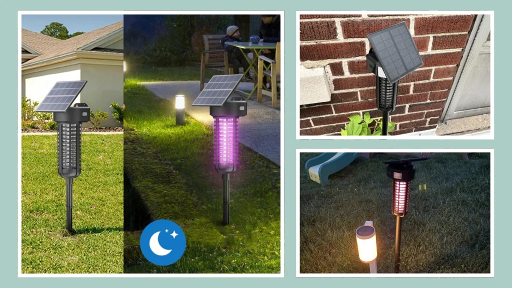 Solar Mosquito Zapper Waterproof Lantern – B0D634WKS8