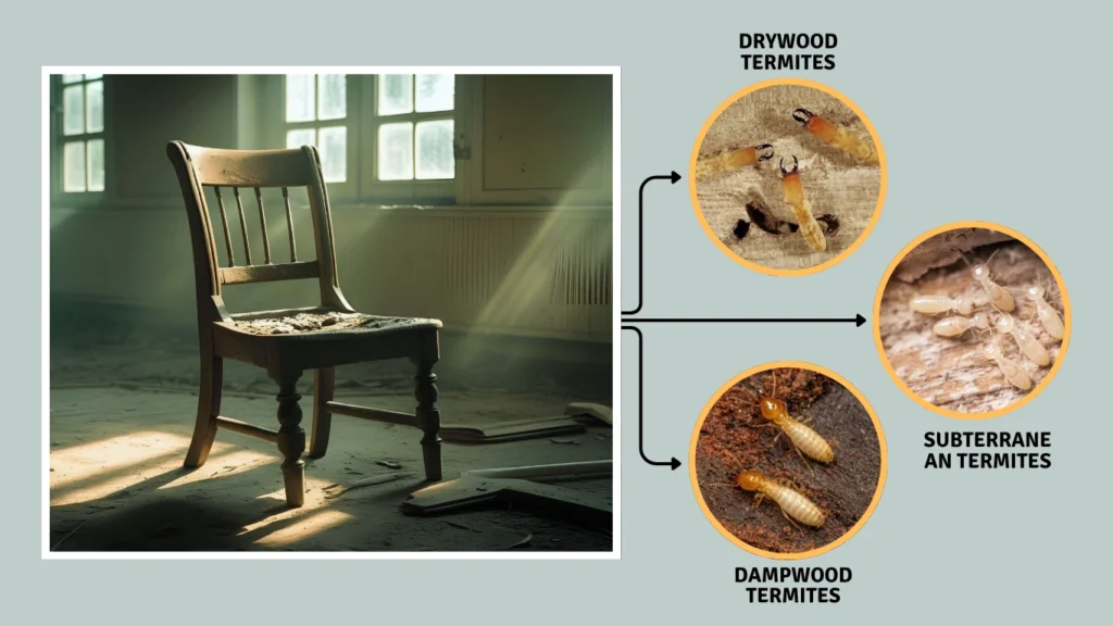 Types of Termites That Attack Furniture