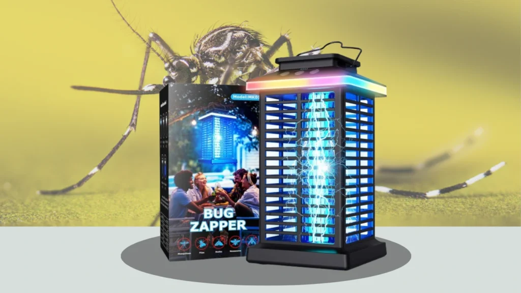 Upgraded Rechargeable Cordless Waterproof Mosquito Zapper