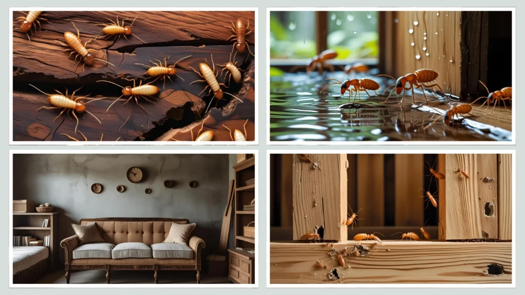 What Attracts Termites to Furniture