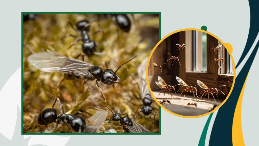 Winged Ants Indoors (Swarmers)
