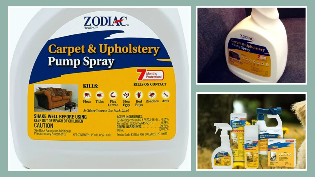 Zodiac Carpet & Upholstery Pump Spray – 24-Ounce