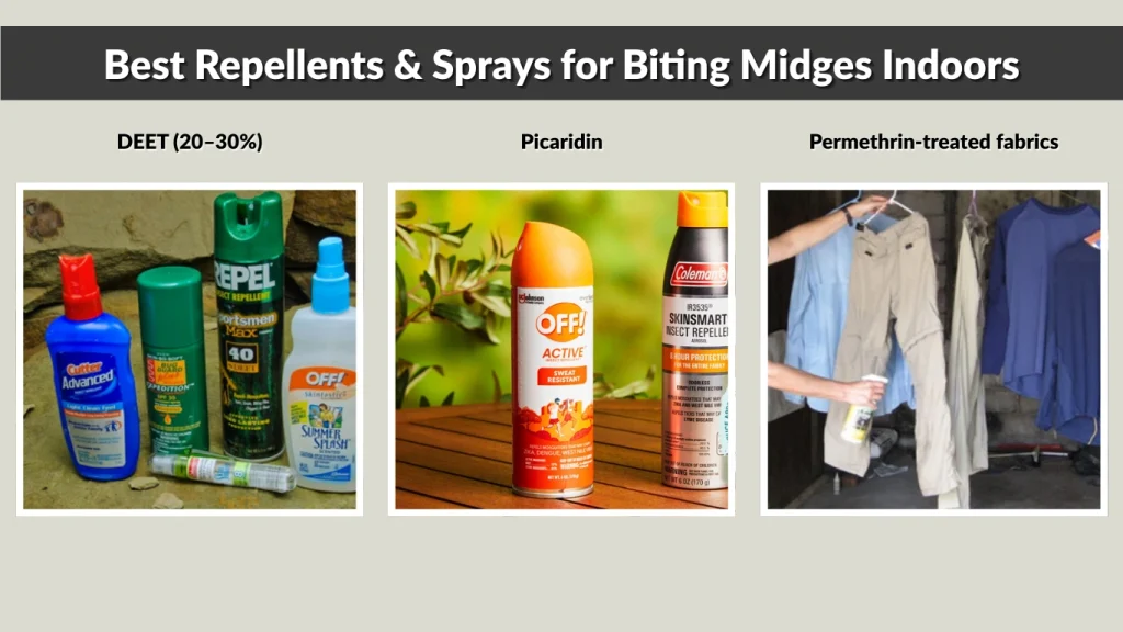 Best Repellents & Sprays for Biting Midges Indoors