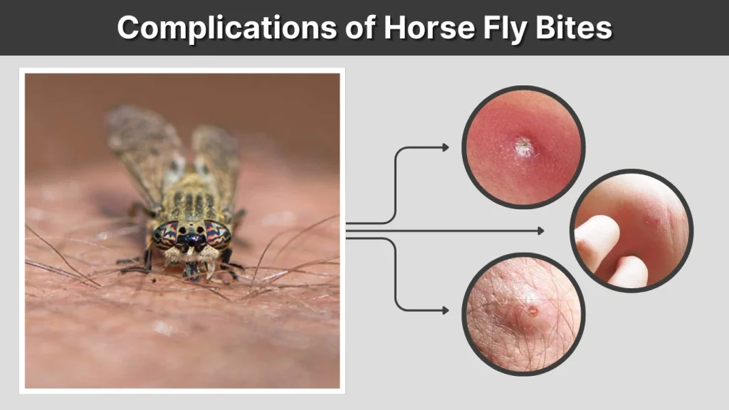 Complications of Horse Fly Bites