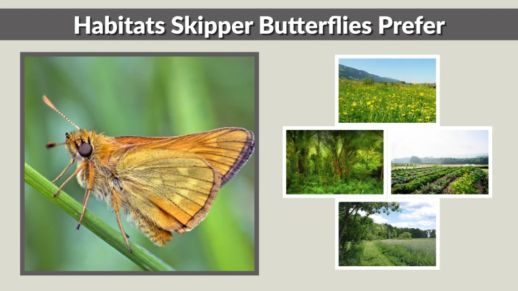Habitats Skipper Butterflies Prefer