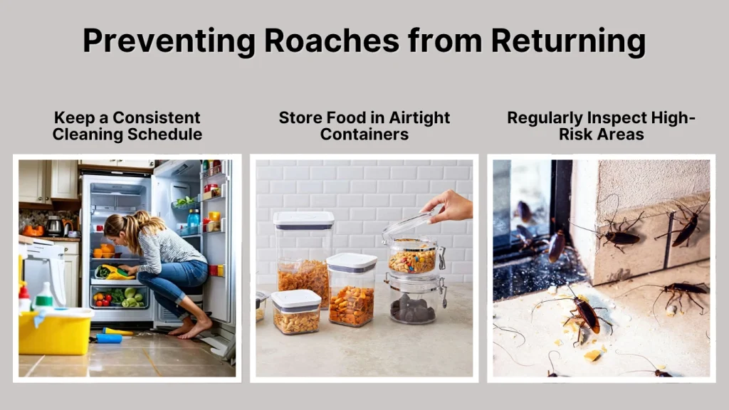 Preventing Roaches from Returning