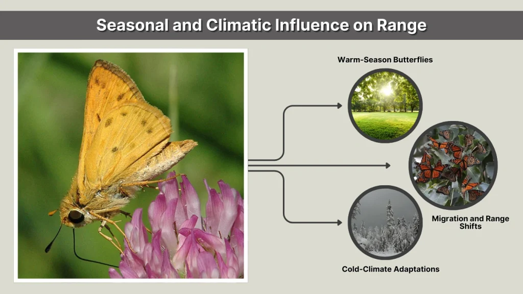 Seasonal and Climatic Influence on Range