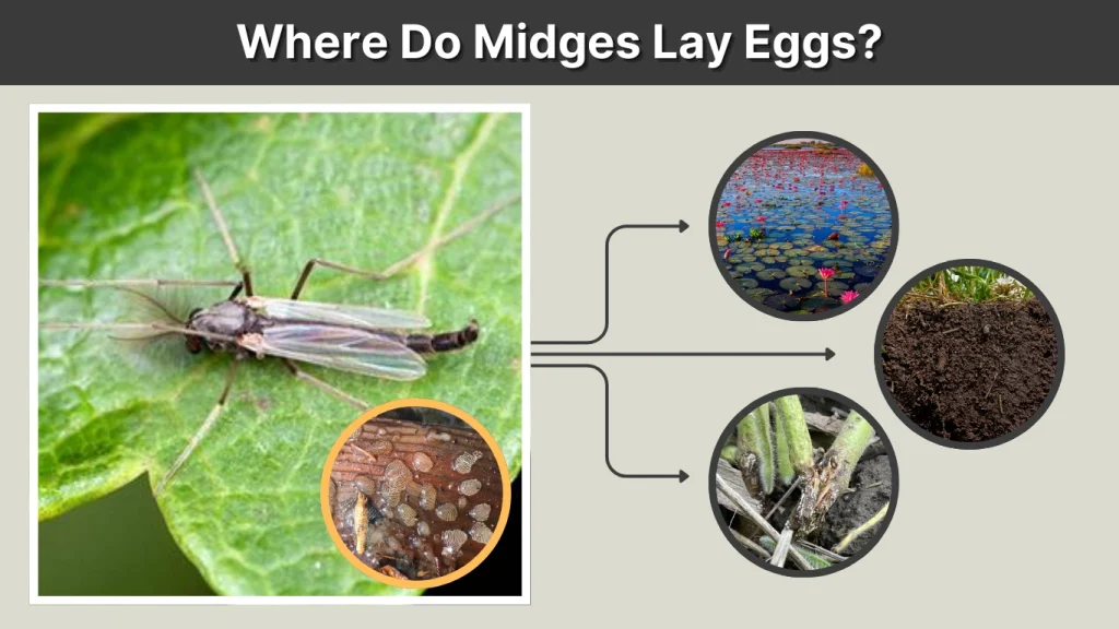 Where Do Midges Lay Eggs
