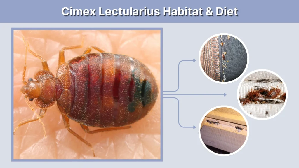 Cimex Lectularius Habitat & Diet
