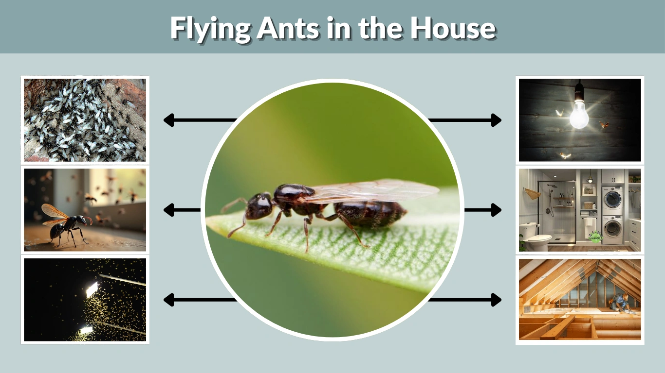 Flying Ants in the House Causes & How to Get Rid of Them