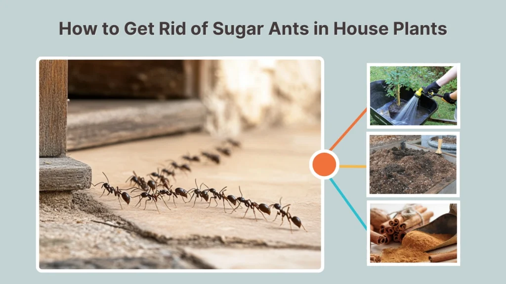 How to Get Rid of Sugar Ants in House Plants