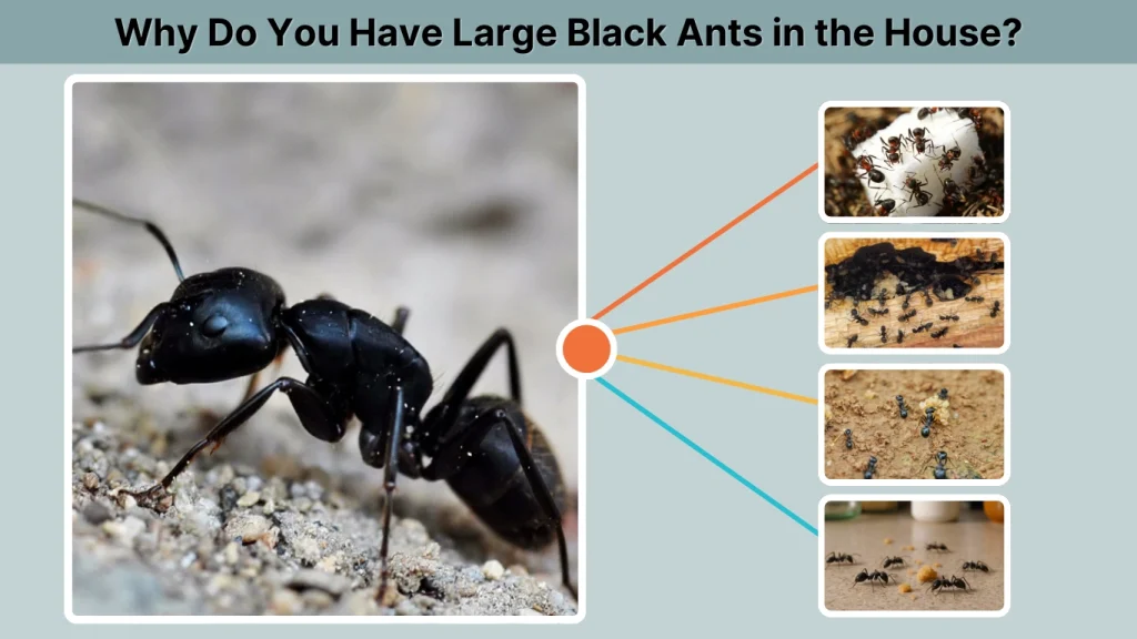 Why Do You Have Large Black Ants in the House
