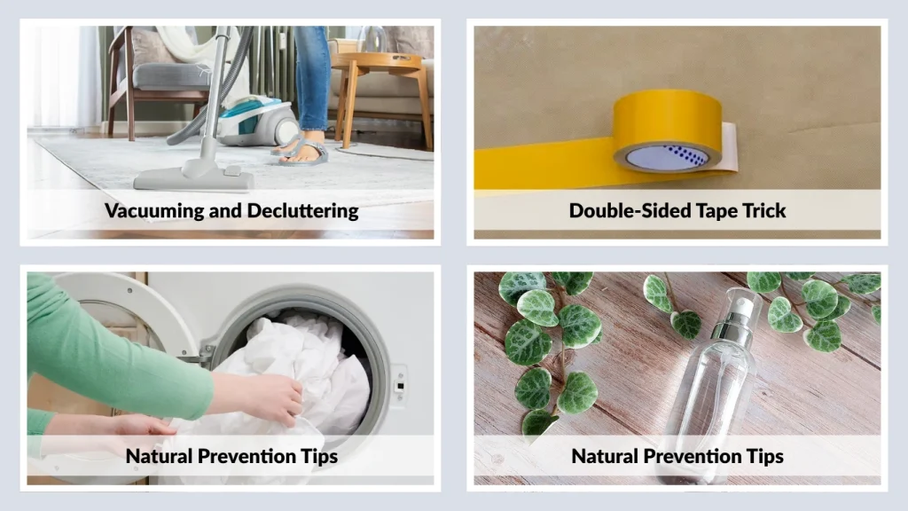 13. Vacuuming and Decluttering