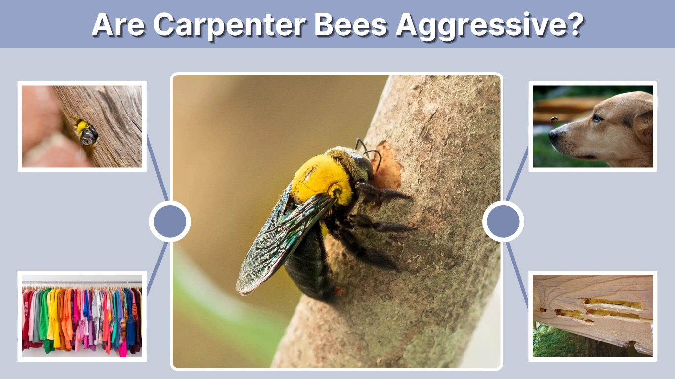 Are Carpenter Bees Aggressive Understanding Their True Behavior