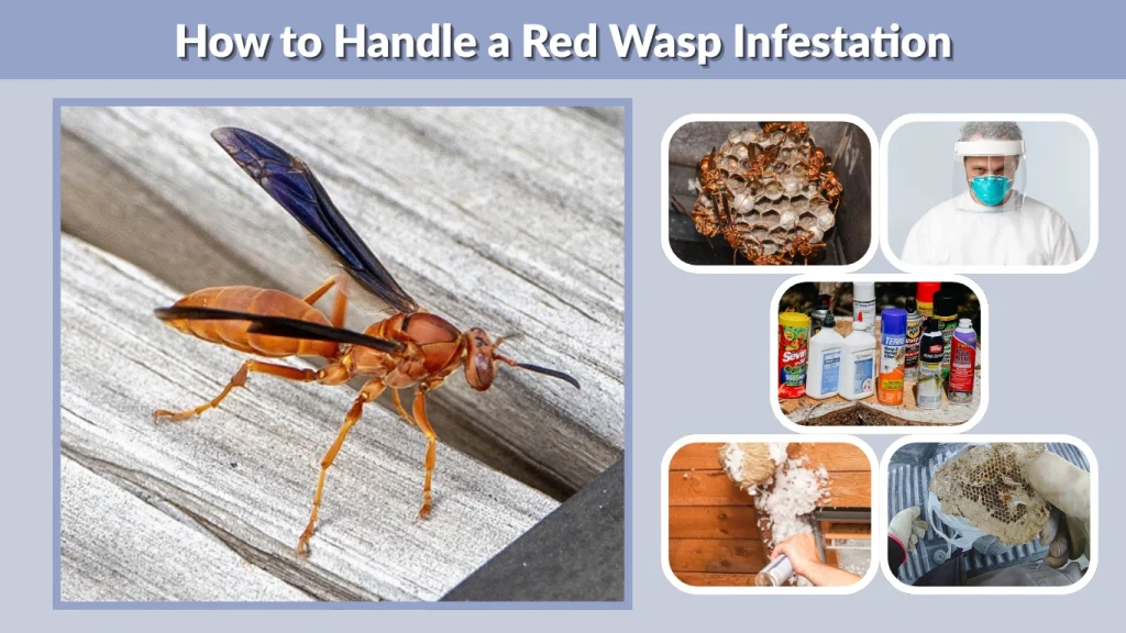 How to Handle a Red Wasp Infestation