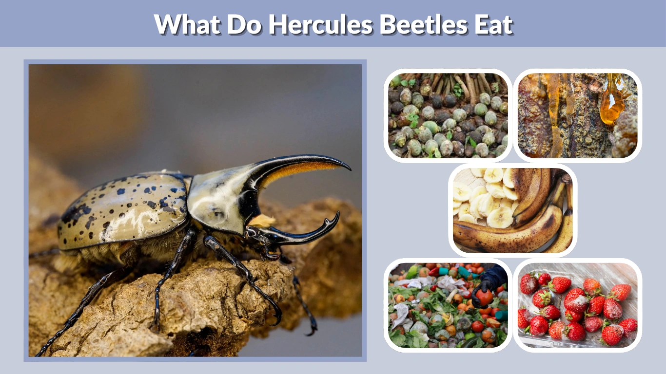 What Do Hercules Beetles Eat Diet, Food, and Feeding Habits