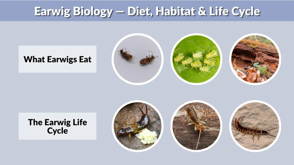 Earwig Biology — Diet, Habitat & Life Cycle