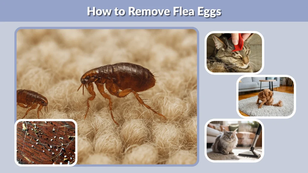 How to Remove Flea Eggs