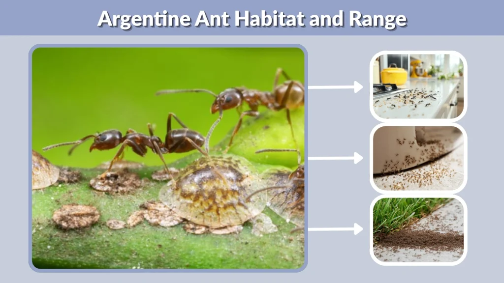 Argentine Ant Habitat and Range