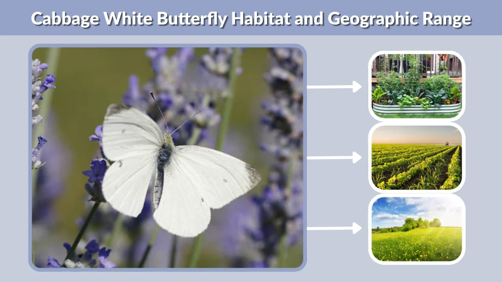 Cabbage White Butterfly Habitat and Geographic Range