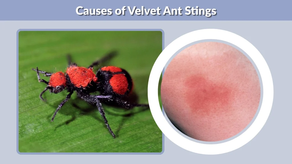 Causes of Velvet Ant Stings