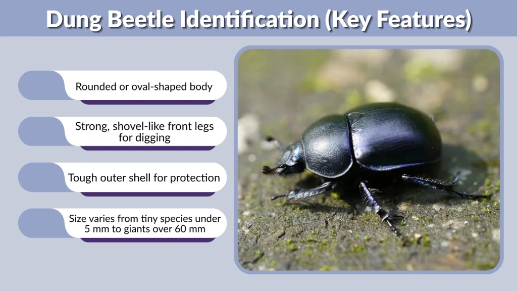 Dung Beetle Identification (Key Features)