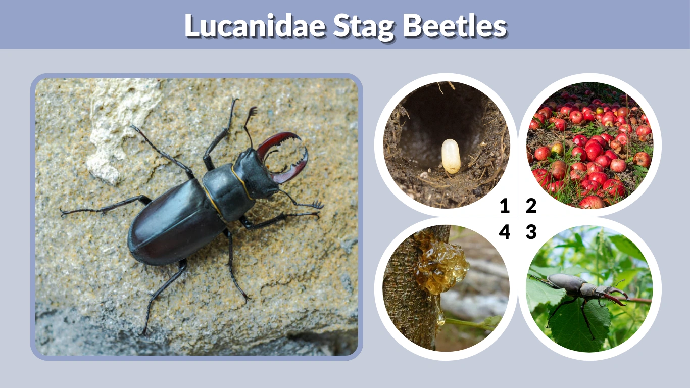 Lucanidae Stag Beetles Species, Life Cycle, and Habitat