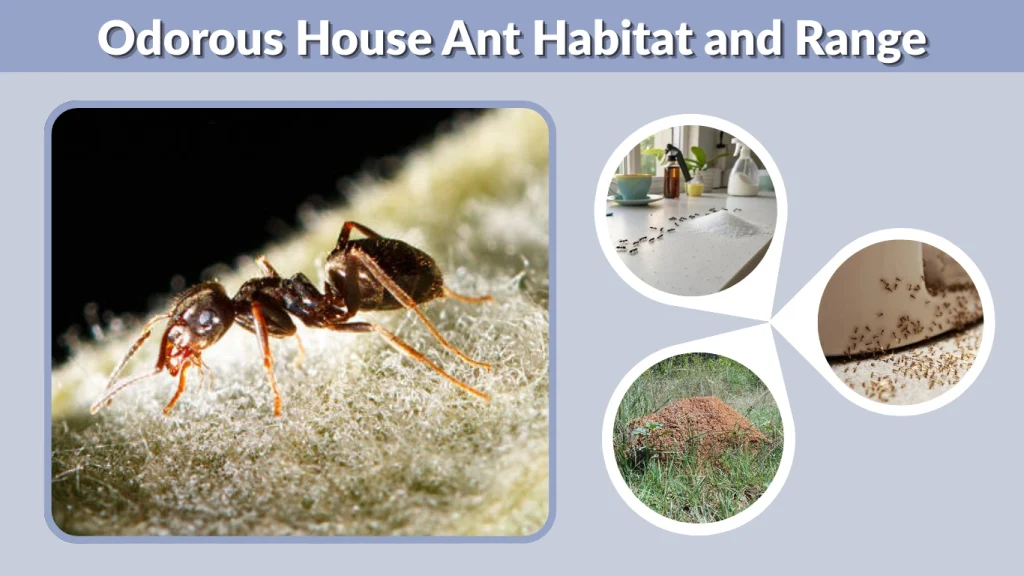 Odorous House Ant Habitat and Range