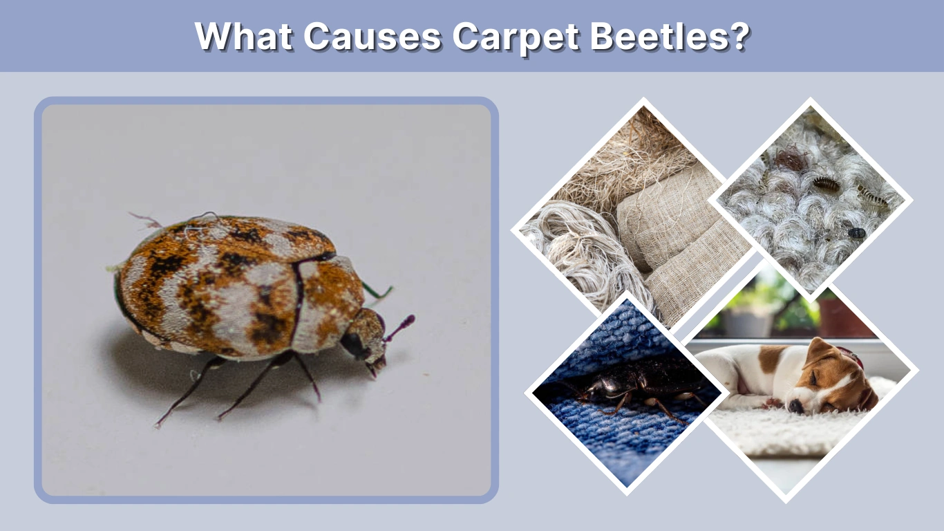 What Causes Carpet Beetles? Main Reasons Infestations Start