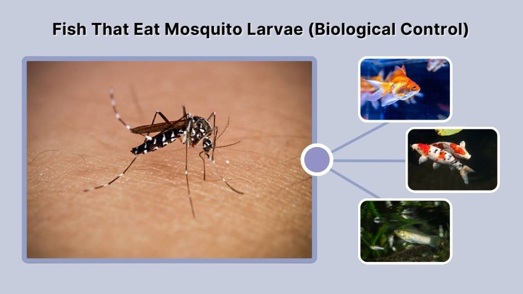 Fish That Eat Mosquito Larvae (Biological Control)