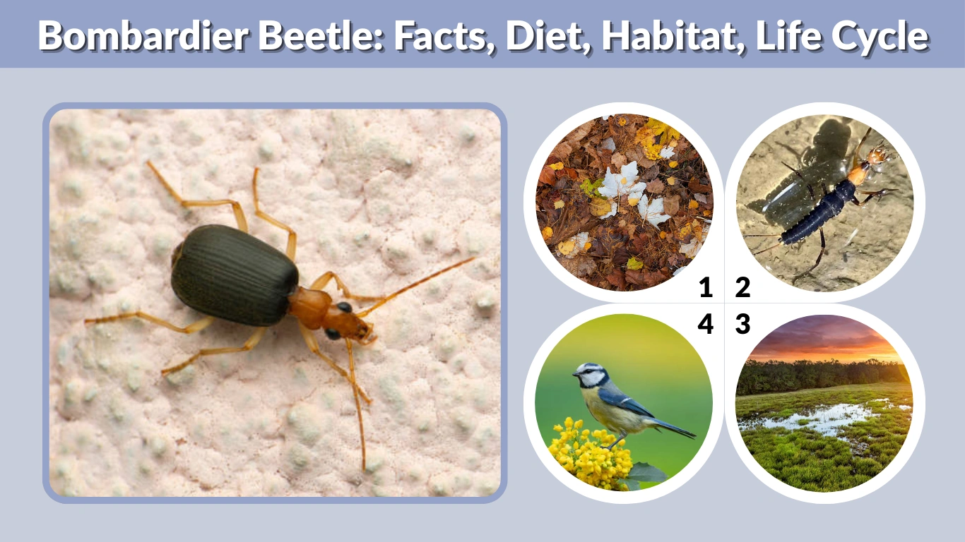 Bombardier Beetle Facts, Diet, Habitat, Life Cycle & Species