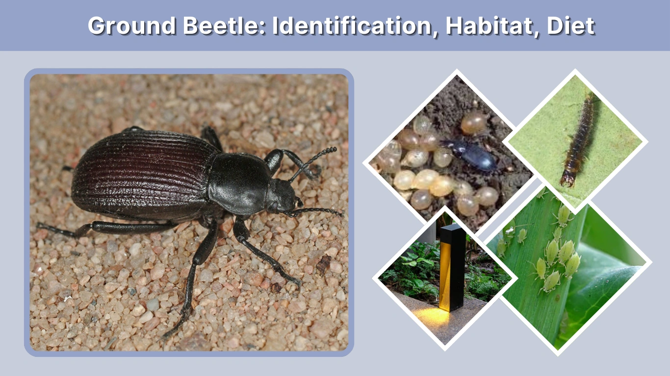 Ground Beetle Identification, Habitat, Diet, Life Cycle & Control