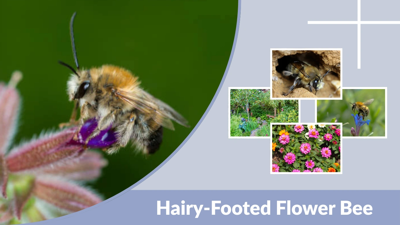 Hairy-Footed Flower Bee Identification, Sting & Behavior Guide