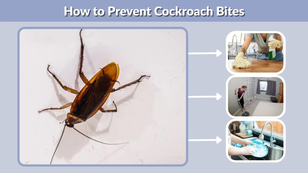 How to Prevent Cockroach Bites