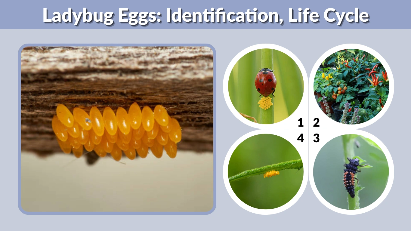 Ladybug Eggs Identification, Life Cycle & Benefits in the Garden