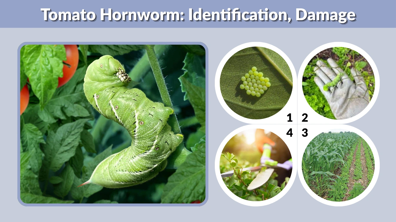 Tomato Hornworm Identification, Damage and Control Guide