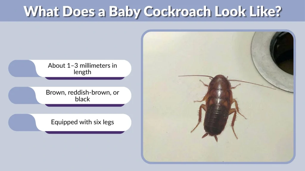 What Does a Baby Cockroach Look Like