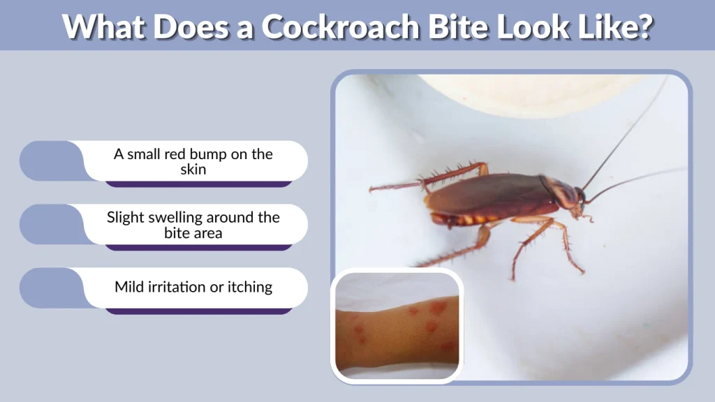 What Does a Cockroach Bite Look Like