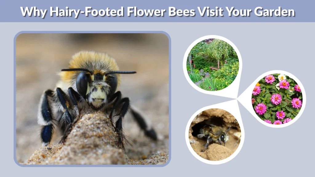 Why Hairy-Footed Flower Bees Visit Your Garden