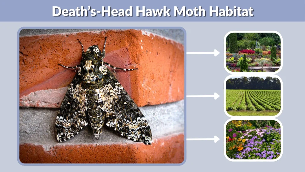 Death Head Hawk Moth: Identification, Habitat, Facts & Life Cycle