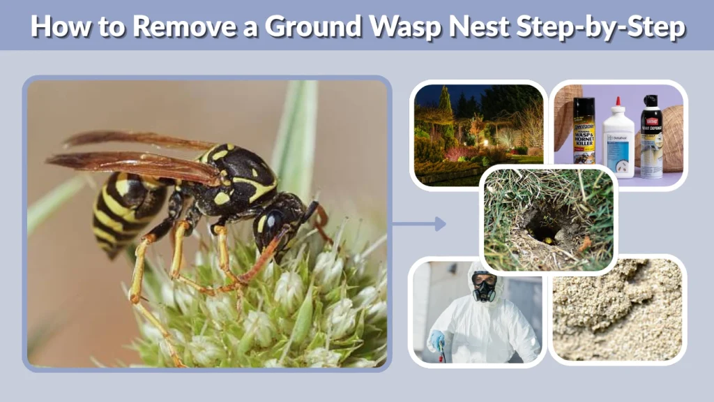 How to Remove a Ground Wasp Nest Step-by-Step