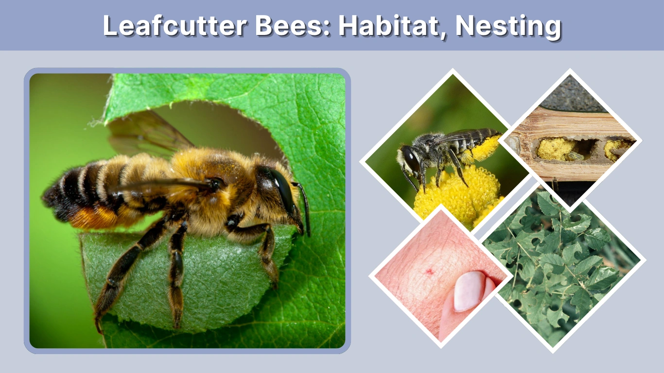 Leafcutter Bees Habitat, Nesting, Life Cycle & Garden Impact
