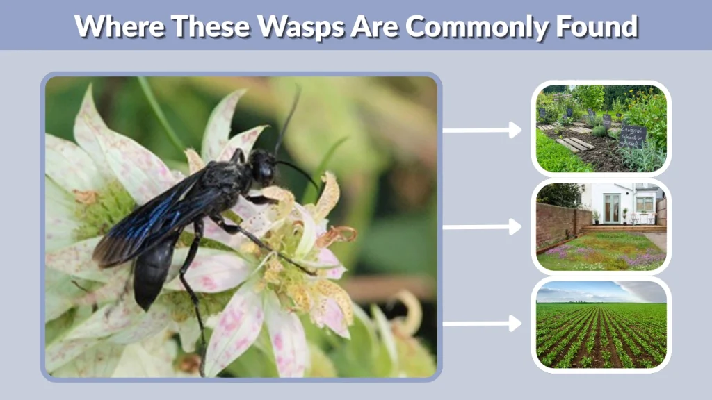 Where These Wasps Are Commonly Found