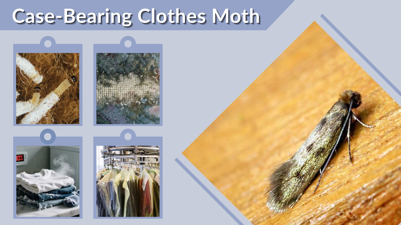Case-Bearing Clothes Moth Damage and Prevention