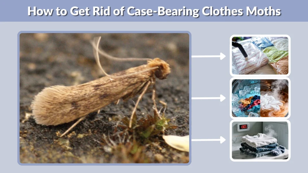 How to Get Rid of Case-Bearing Clothes Moths