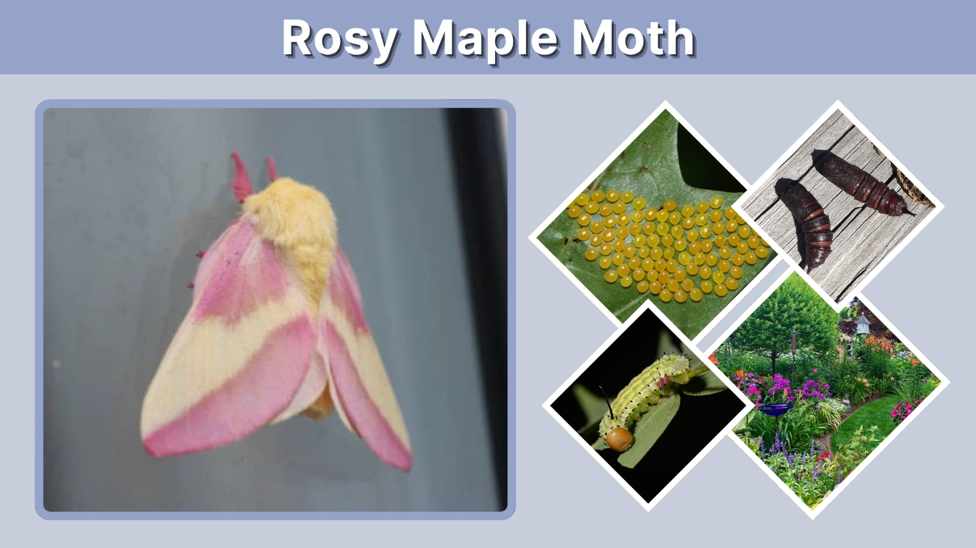Rosy Maple Moth Habitat, Life Cycle, and Facts