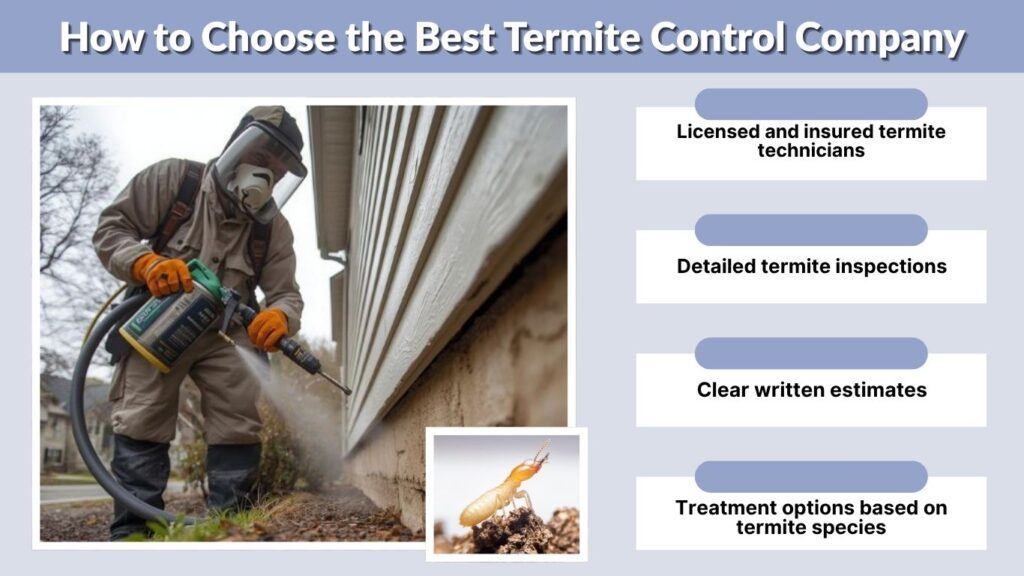 How to Choose the Best Termite Control Company