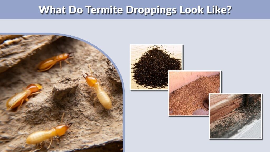 What Do Termite Droppings Look Like?