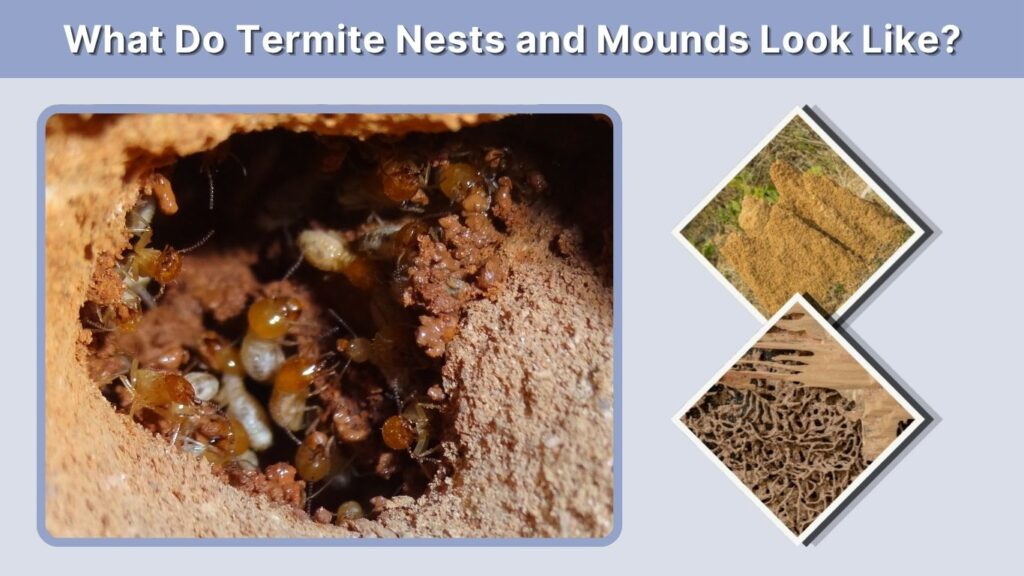 What Do Termite Nests and Mounds Look Like?
